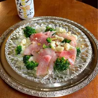 マグロブロッコリー🥦サラダ🥗つぶみそ|henryさん