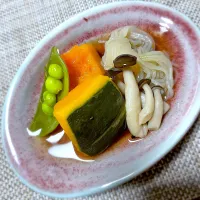 かぼちゃと糸蒟蒻の煮物| 藤田 まり子さん