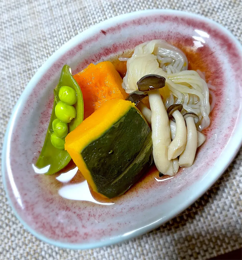 かぼちゃと糸蒟蒻の煮物|藤田 まり子さん