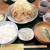 唐揚げ定食🍚✨|nacchan♪さん