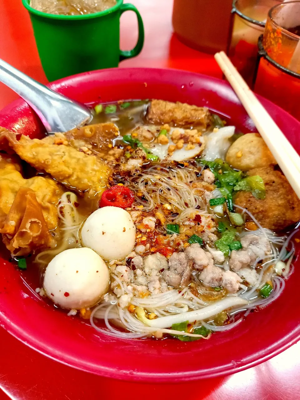 Hot Tom Yum Noodles 🍜🤤|An'leeさん