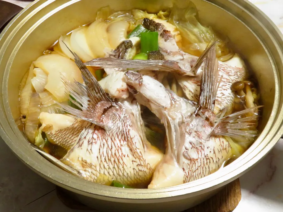 鯛の粗で島根県の郷土料理「へか」|Yasuo  Watanabeさん