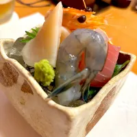 実家の和食屋さんにて🙂