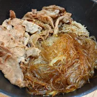 ☆☆白菜と豚肉のすき焼き風煮|ひつじさん