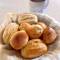 Breakfast rolls - mini pandesal & baby french baguette|🌺IAnneさん