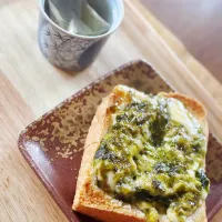 海苔の佃煮マヨトースト| きいろさん
