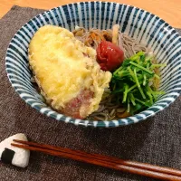 きのこたっぷり八割蕎麦