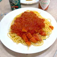 トマト🍅とニンニク🧄のパスタ🍝！| Mayumiさん