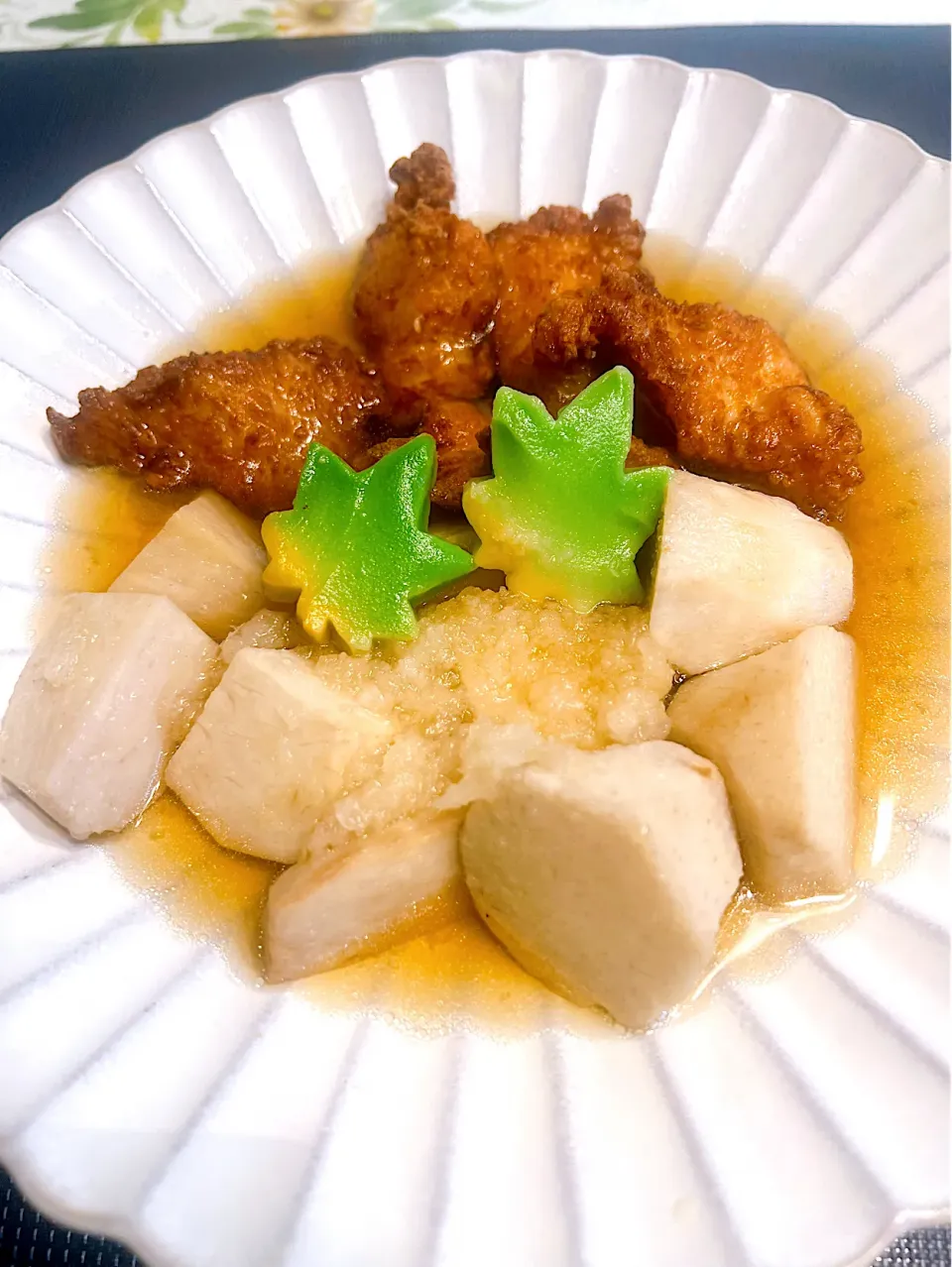 marron(まろん)さんの料理 里芋の揚げ浸し|marron(まろん)さん