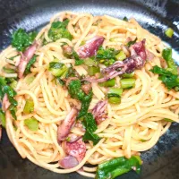 ホタルイカと菜の花のパスタ|mootsさん