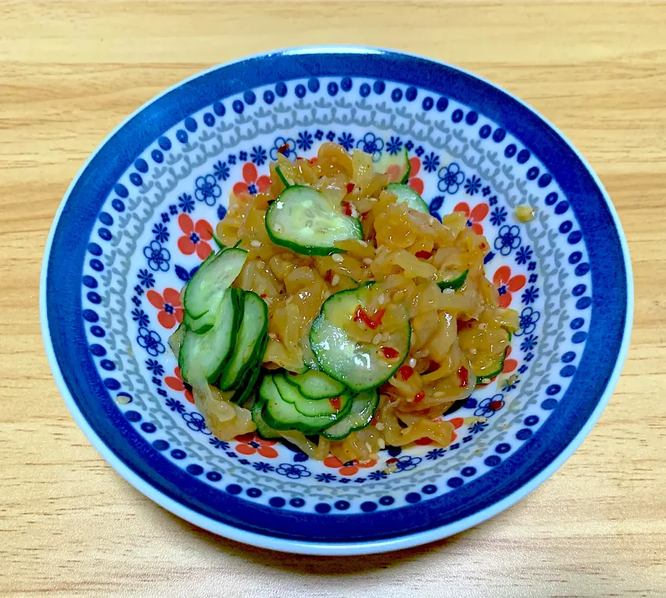 中華くらげ|料理好きなじいさまさん