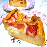 苺ベイクドチーズケーキ🍓|Sakuraさん