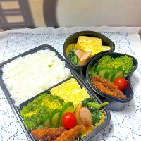 鯖フライ弁当|アッキーさん