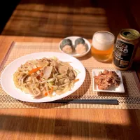 舞茸と豚バラのオイスターソース焼きそば|Ruotoさん