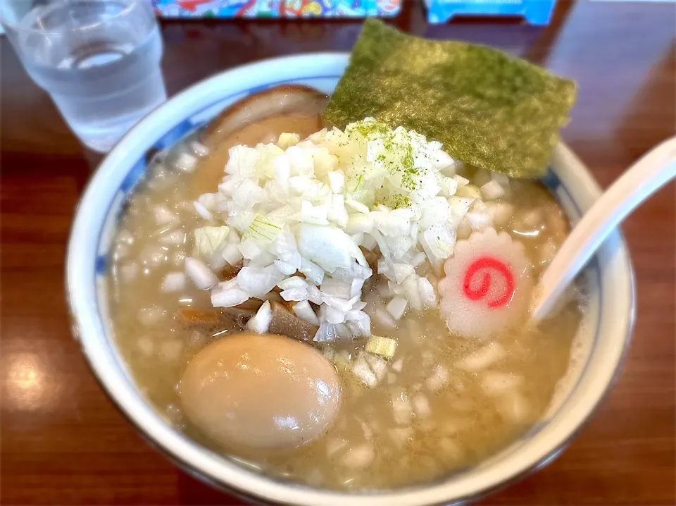 塩チャーシュー大盛🧂玉ねぎ🧅味玉トッピング🥚|buhizouさん