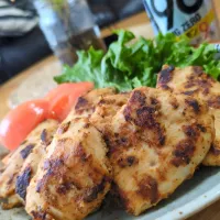 鶏胸肉のにんにく味噌焼き|まりおさん