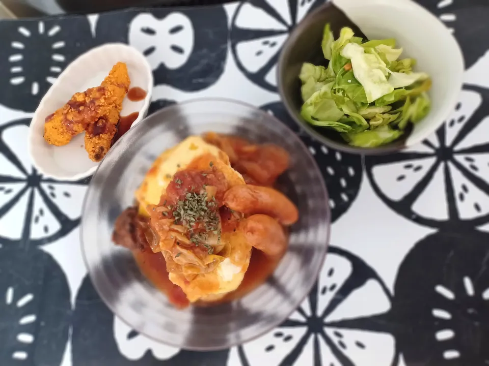 焼きおにぎりのトマトスープがけ(*´艸｀*)✨|ぽんすけさん