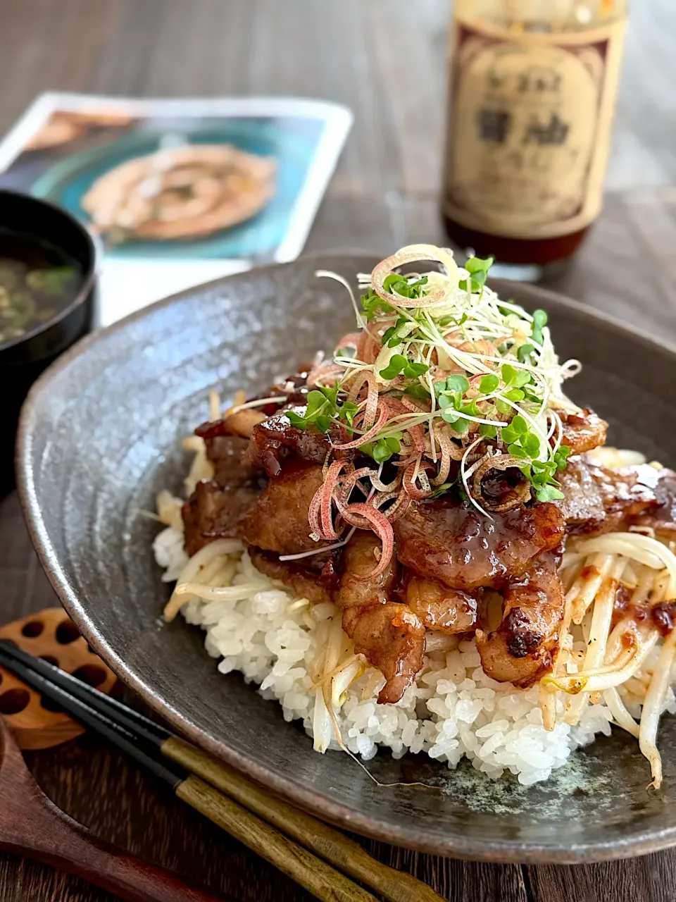 『食卓を紡ぐおたより便』醤油こうじで牛カルビ丼|由美さん