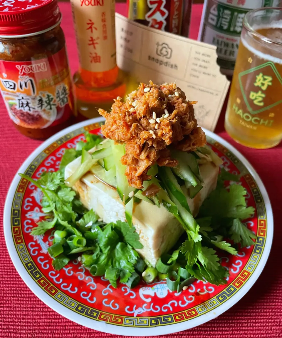 麻辣ツナのせ中華冷奴|アッチさん