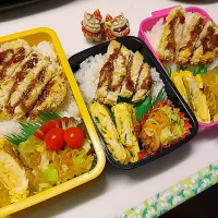 夫弁当､娘弁当､私弁当|みどりさん