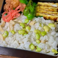 枝豆ご飯弁当| ichiさん