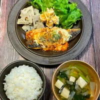 Fitdish鯖のトマトソースでワンプレート🐟🍅|てんのすけさん