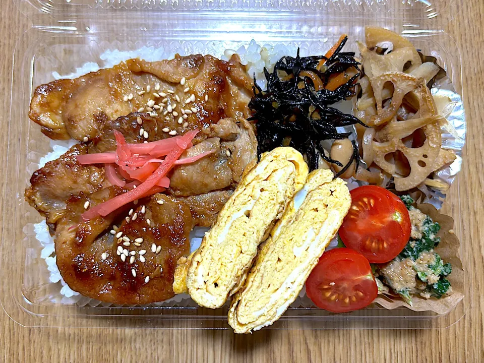 生姜焼き弁当|望さん