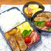 ミンチカツ弁当|アッキーさん