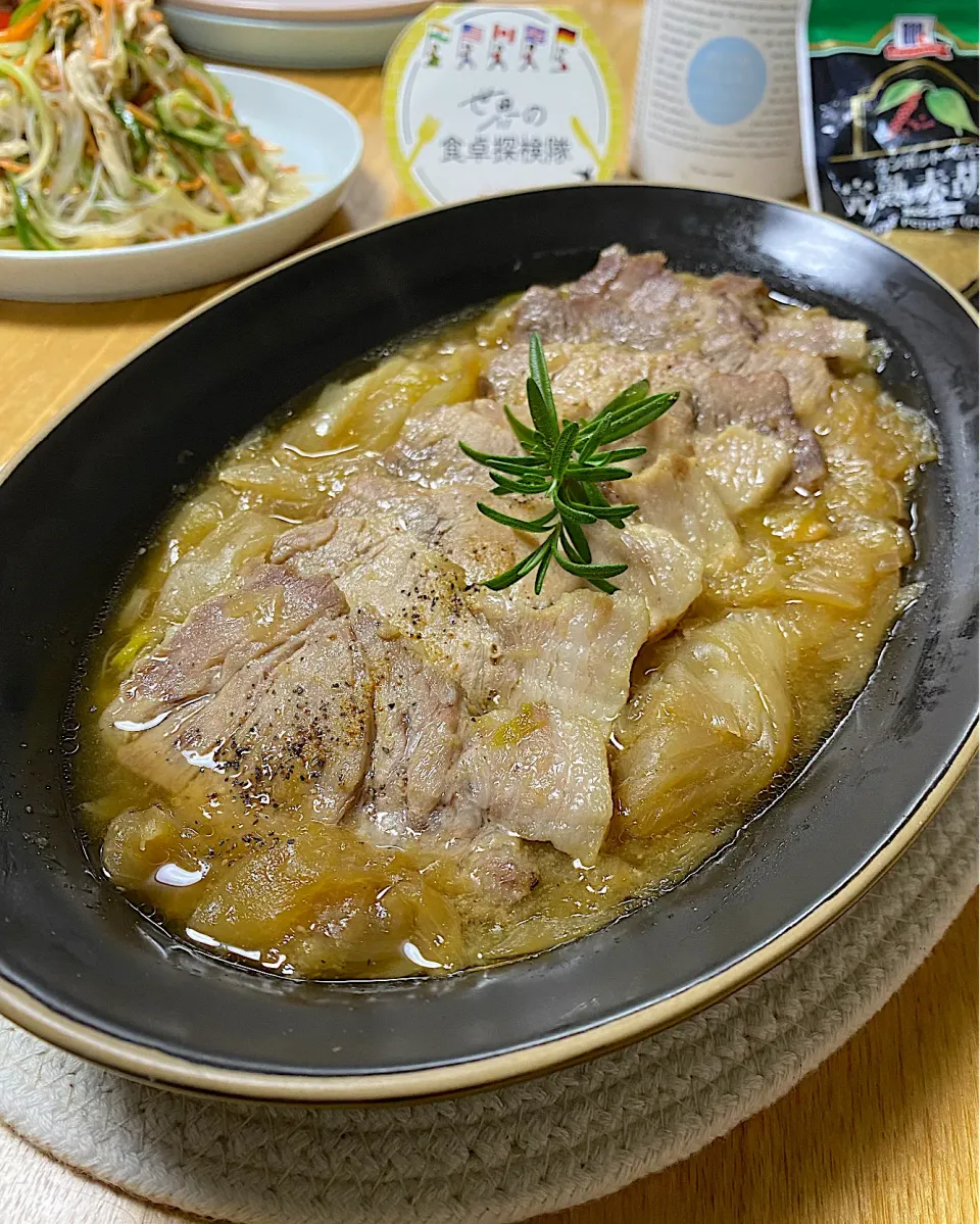 七海さんの料理 淡路の新たまねぎと塩豚の煮込み|sakurakoさん