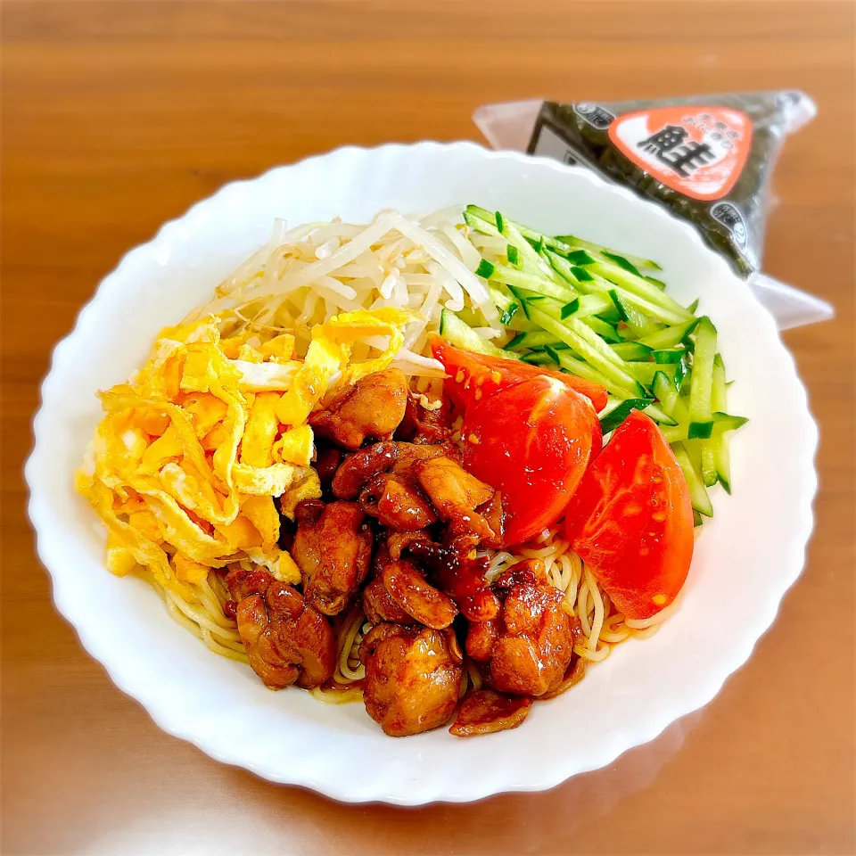 冷麺とおにぎり|teritamagoさん