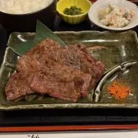 牛タン(さがり)定食|ま〜てぃんさん