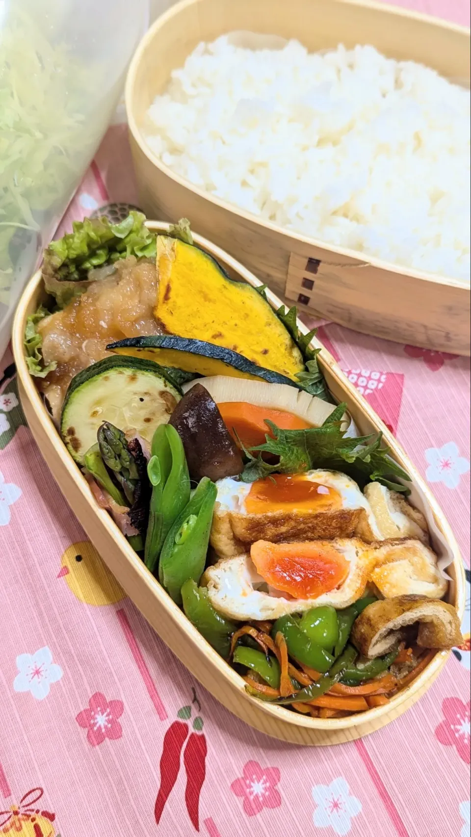 本日のお弁当〜鶏むね肉のみぞれ煮弁当|f.1125beさん