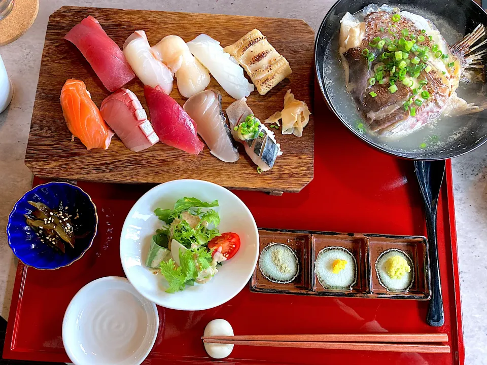 お寿司ランチ🍣at橋本鮮魚店|さくたえさん