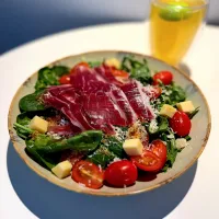 IBERICO HAM SALAD| Zhen Zhenさん