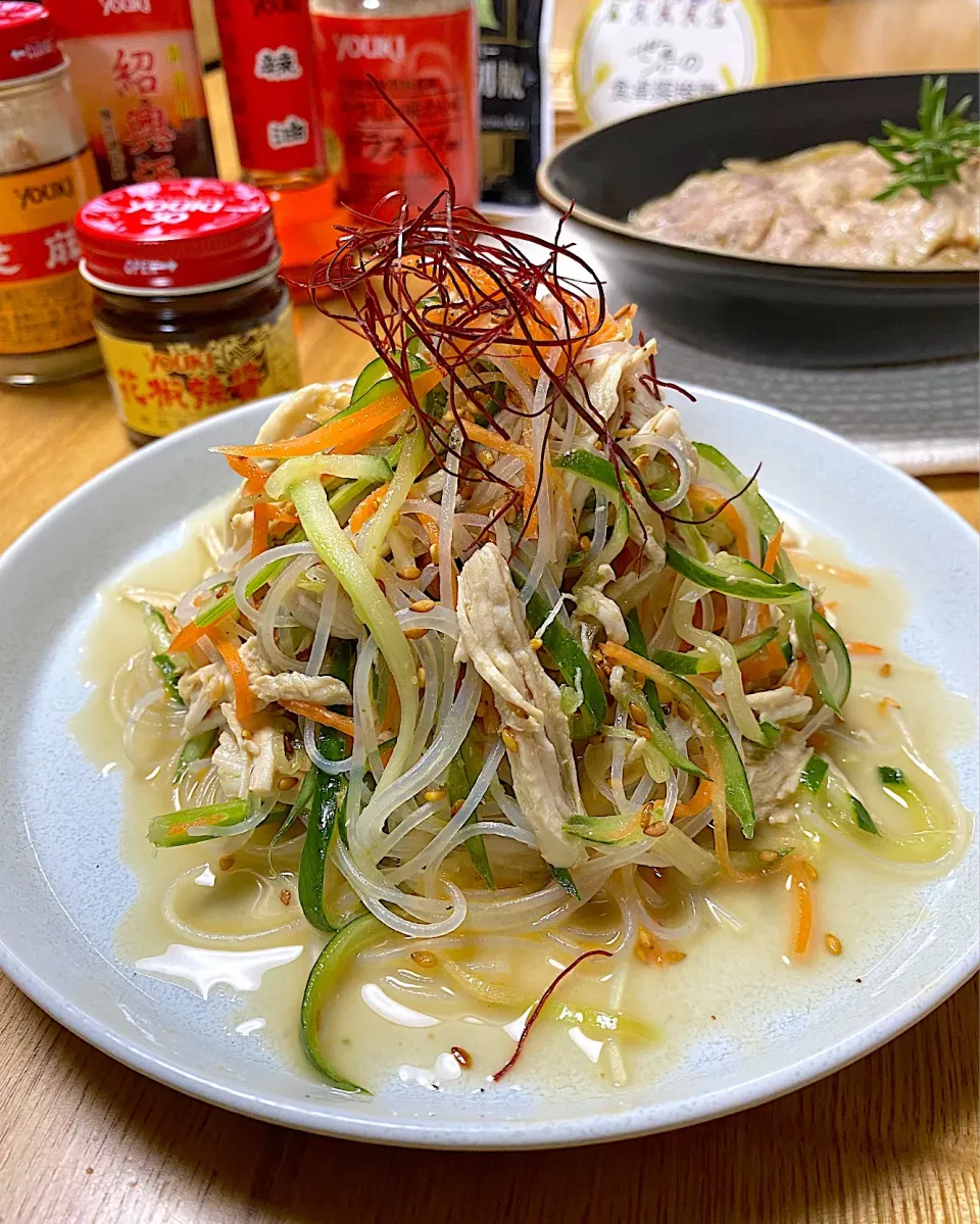 鶏むね肉で作るピリ辛！麻辣鶏(マーラージー)|sakurakoさん
