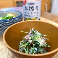 豆苗の和物