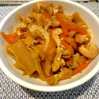 切り干し大根やらを煮たやつ|タマチャンフーズさん