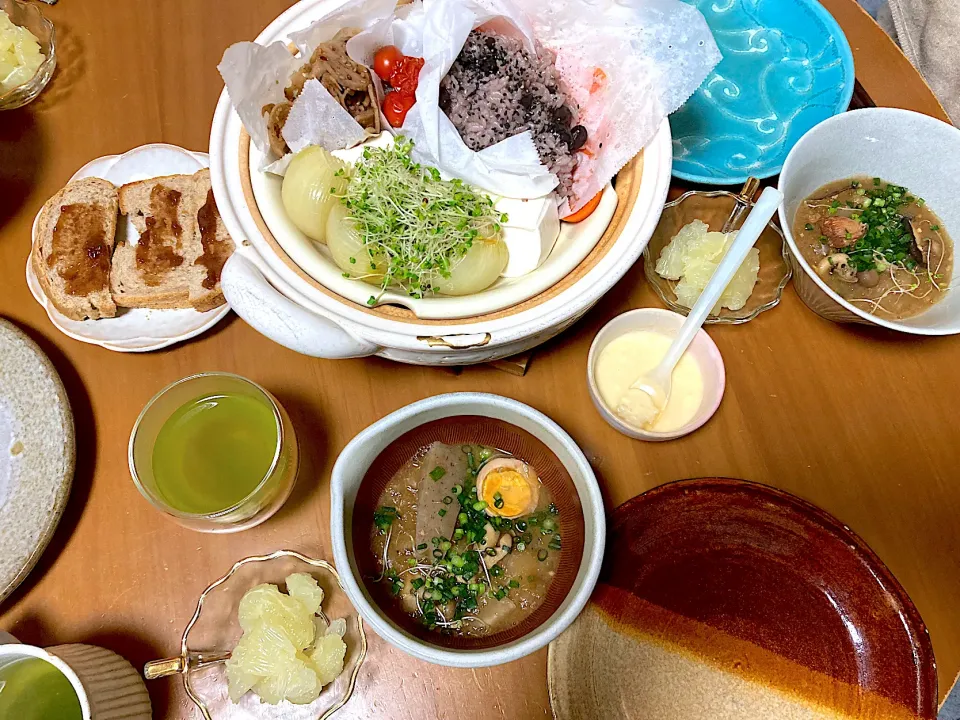 産婦人科からのお友達2人と恒例の「我が家で夕飯お喋り会」🌱|さくたえさん