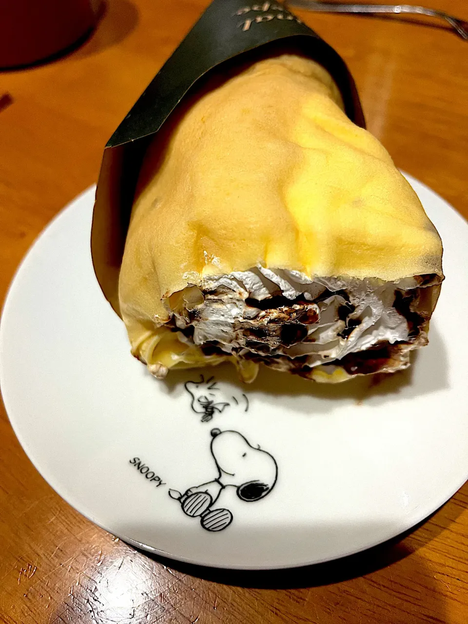 #おやつ　庶民の味方ベイシアのクレープ|ms903さん