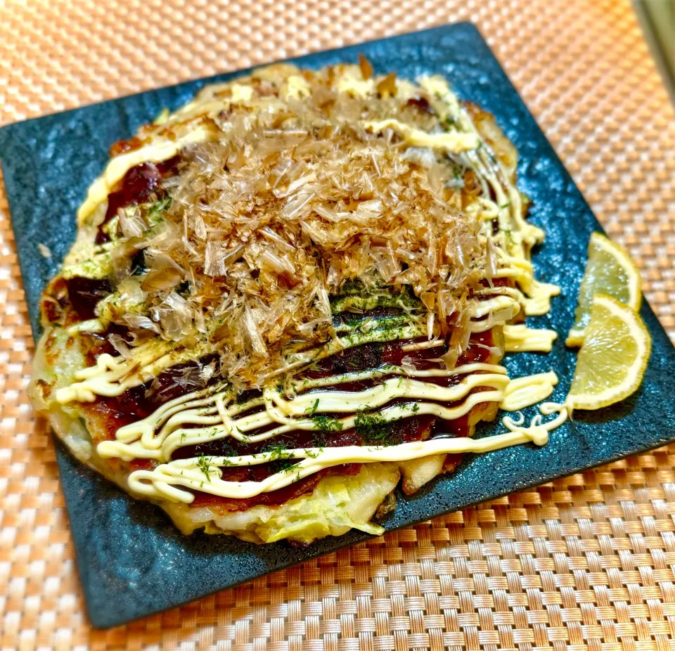 普通のお好み焼き|なか★やまさん