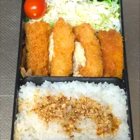 ミックスフライ弁当（海老、イカ、カニクリームコロッケ）| 黒川克博さん