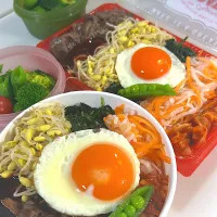 ロウカット雑穀玄米ビビンバ丼|まゆさん