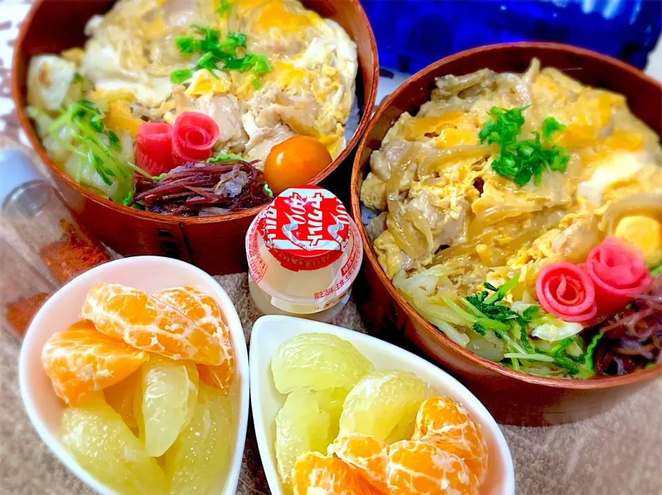 今日の夫婦弁⁽⁽ ◟(灬 ˊωˋ 灬)◞ ⁾⁾💕|桃実さん