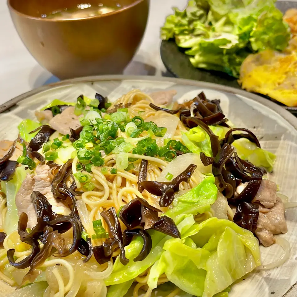 焼きラーメン|ぎんさん