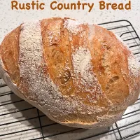 Rustic country white bread|🌺IAnneさん