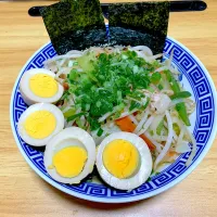 野菜たくさん醤油ラーメン|料理好きなじいさまさん