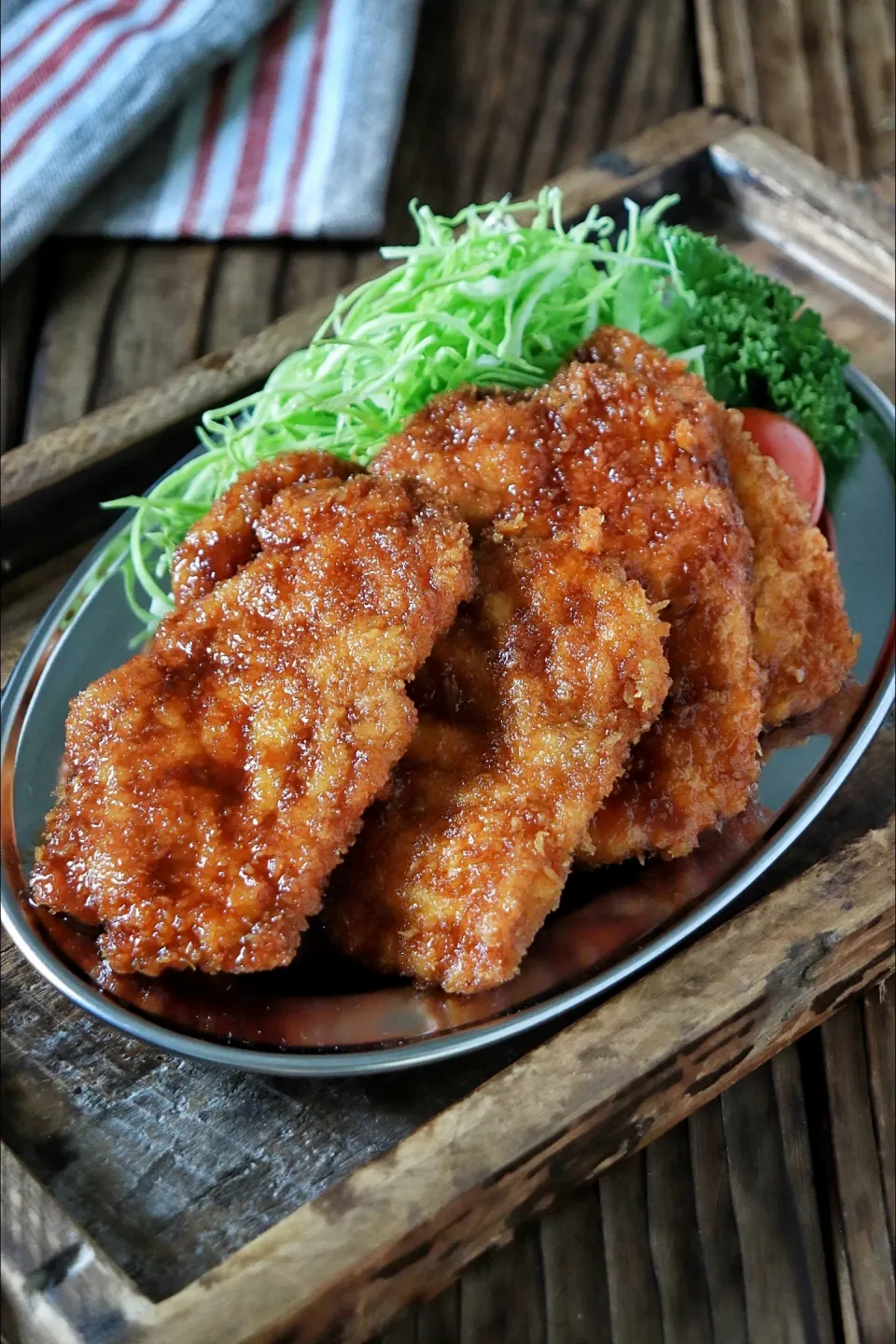 🌱鶏むねで　ソースかつ🌱|ayaoさん