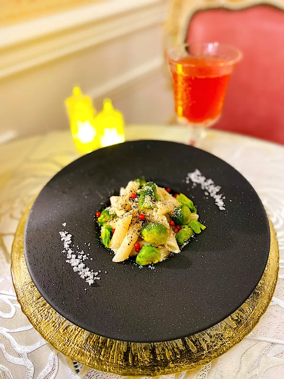 Penne Cacio e Pepe💕　　　　　　　　 (ペンネ.カチョエぺぺ)|🐶dekochoro🐶さん