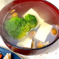 なめこ味噌汁|🐧ペンギン2さん