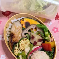 本日のお弁当〜さらわの西京漬け弁当|f.1125beさん